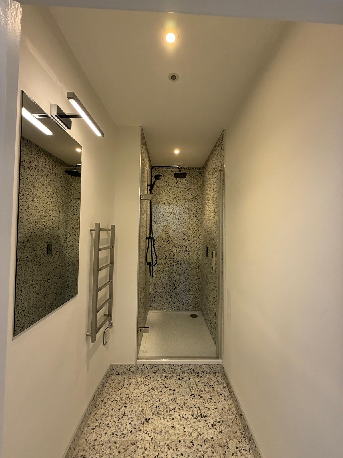 shower 5-story house, refurbishment in central of London, Marylebone area